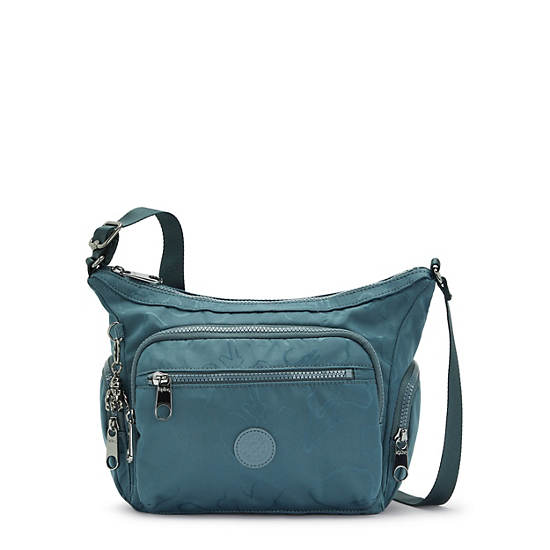 Kipling Gabbie Small Printed Çapraz Askılı Çanta Lacivert Gri | TR 2070IL